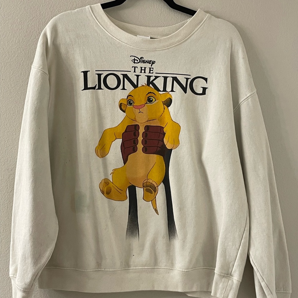 Disney Lion King pullover sweater